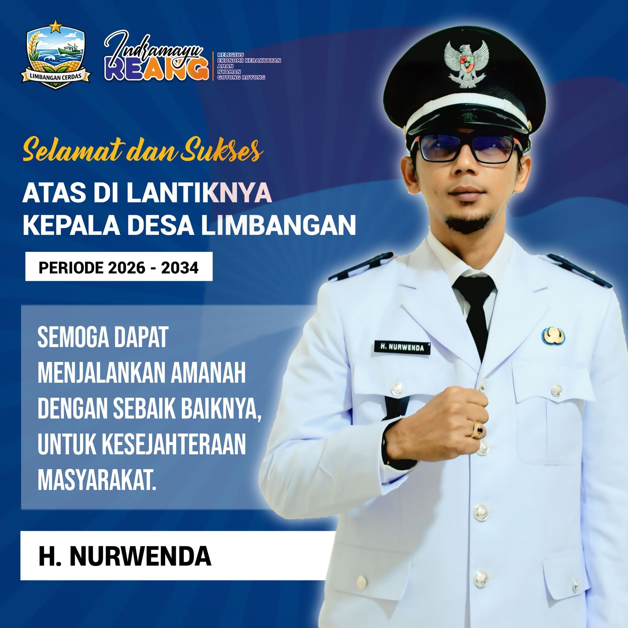 Selamat & Sukses Atas Dilantiknya Kuwu Desa Limbangan Bapak H. Nurwenda