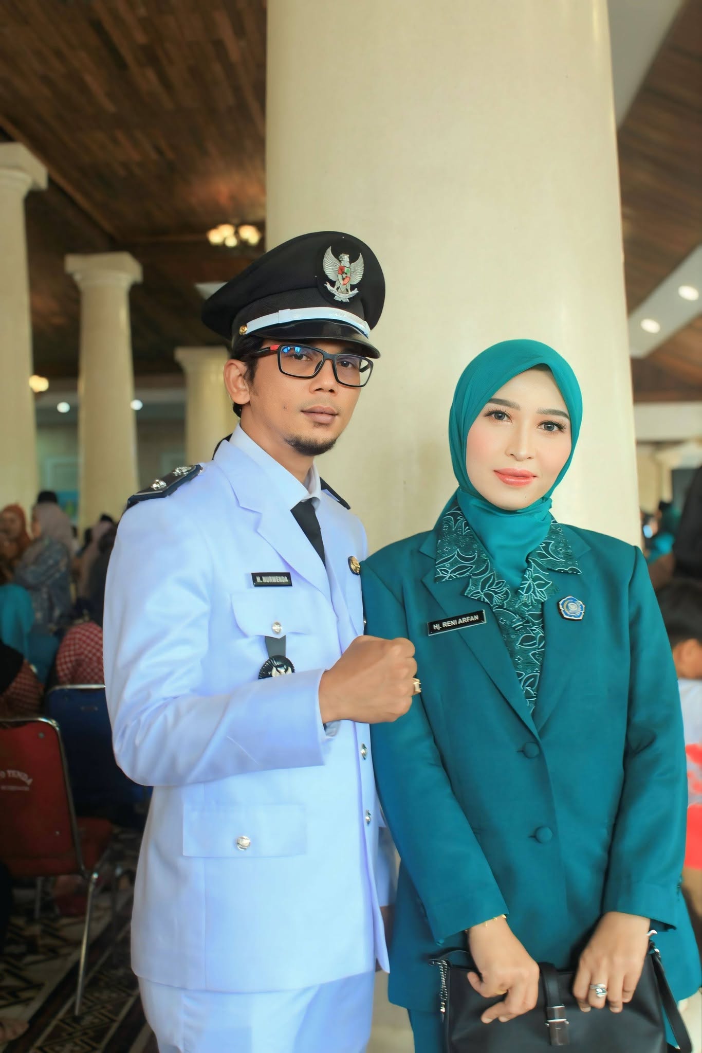 Selamat Bertugas Kepada Bapak Kuwu H. Nurwenda & Ibu Kuwu Hj. Reni Arfan