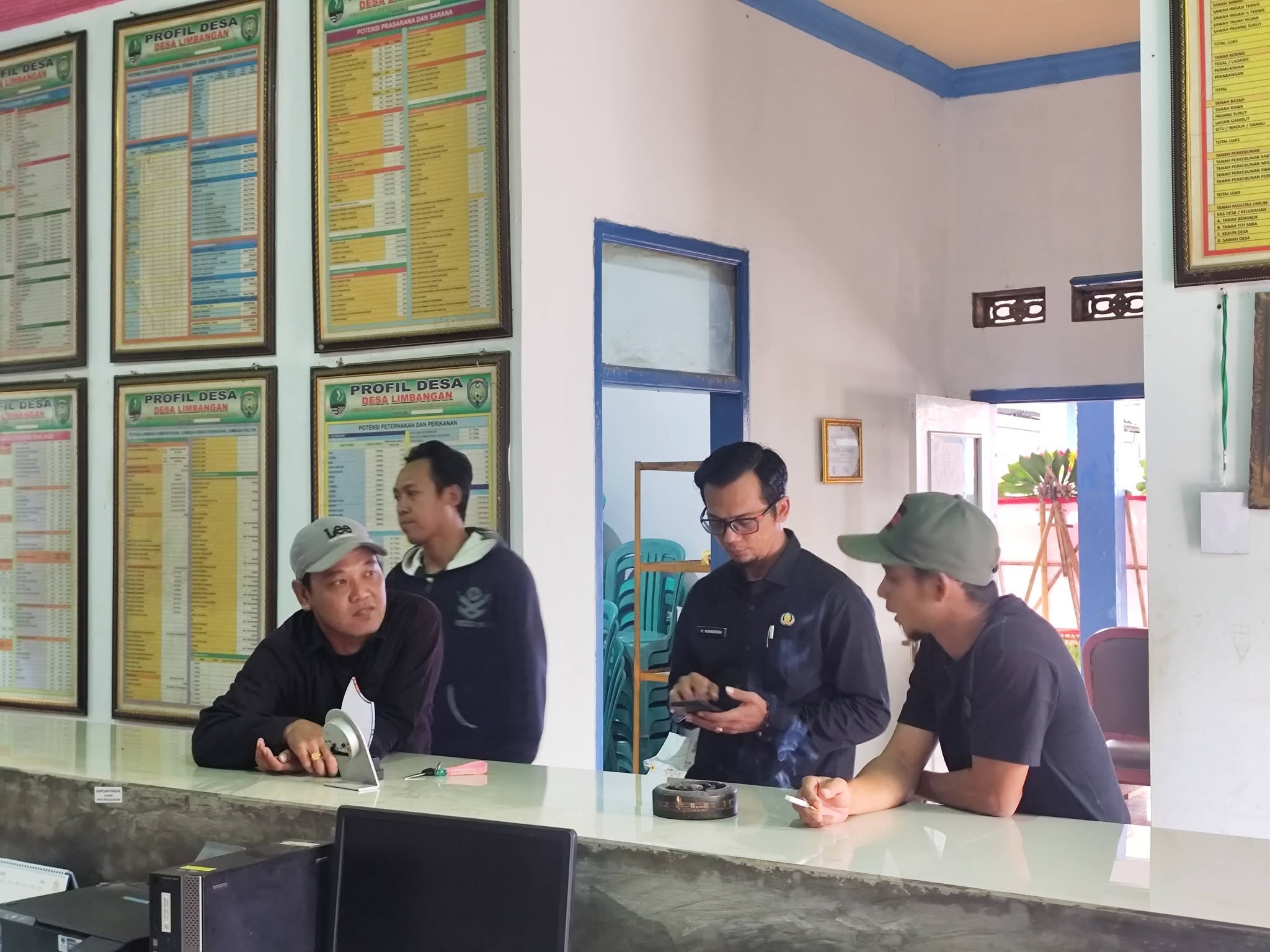 Kunjugan Perdana di Balai Desa Limbangan