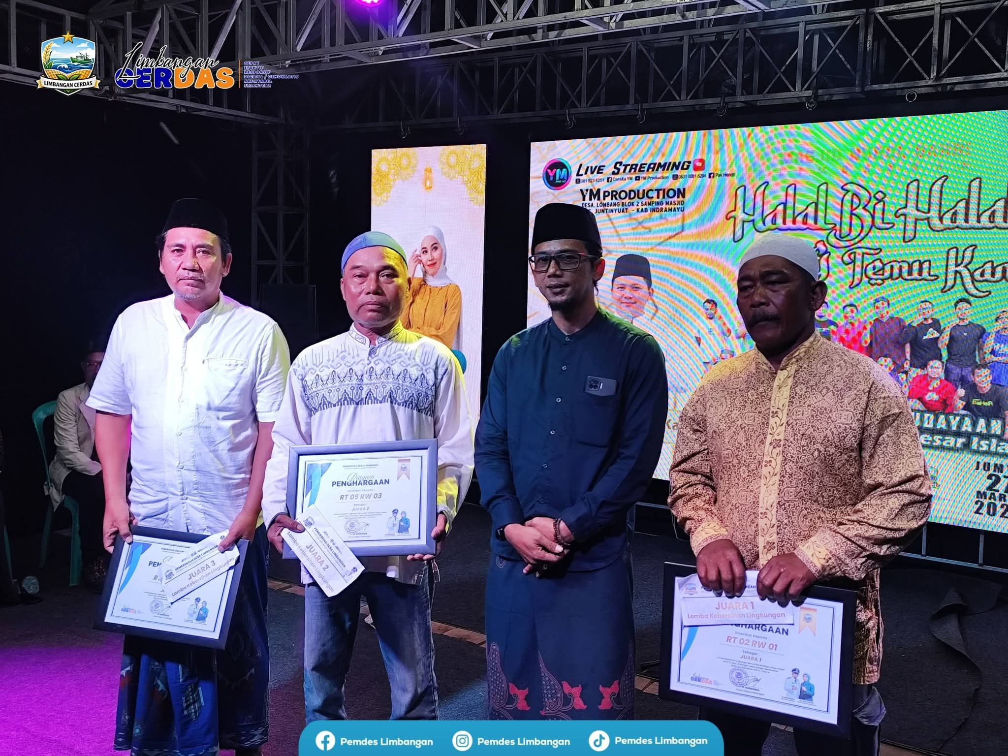 Pengumuman Pemenang Lomba Kebersihan Lingkungan dan Penata Hiasan Dalam Rangka Memeriahkan Bulan Suci Ramadhan 1447 H / 2026 M