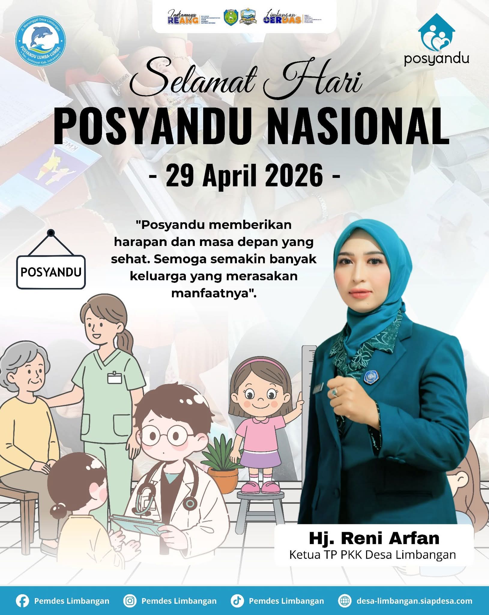 Selamat Hari Posyandu Nasional, 29 April 2026