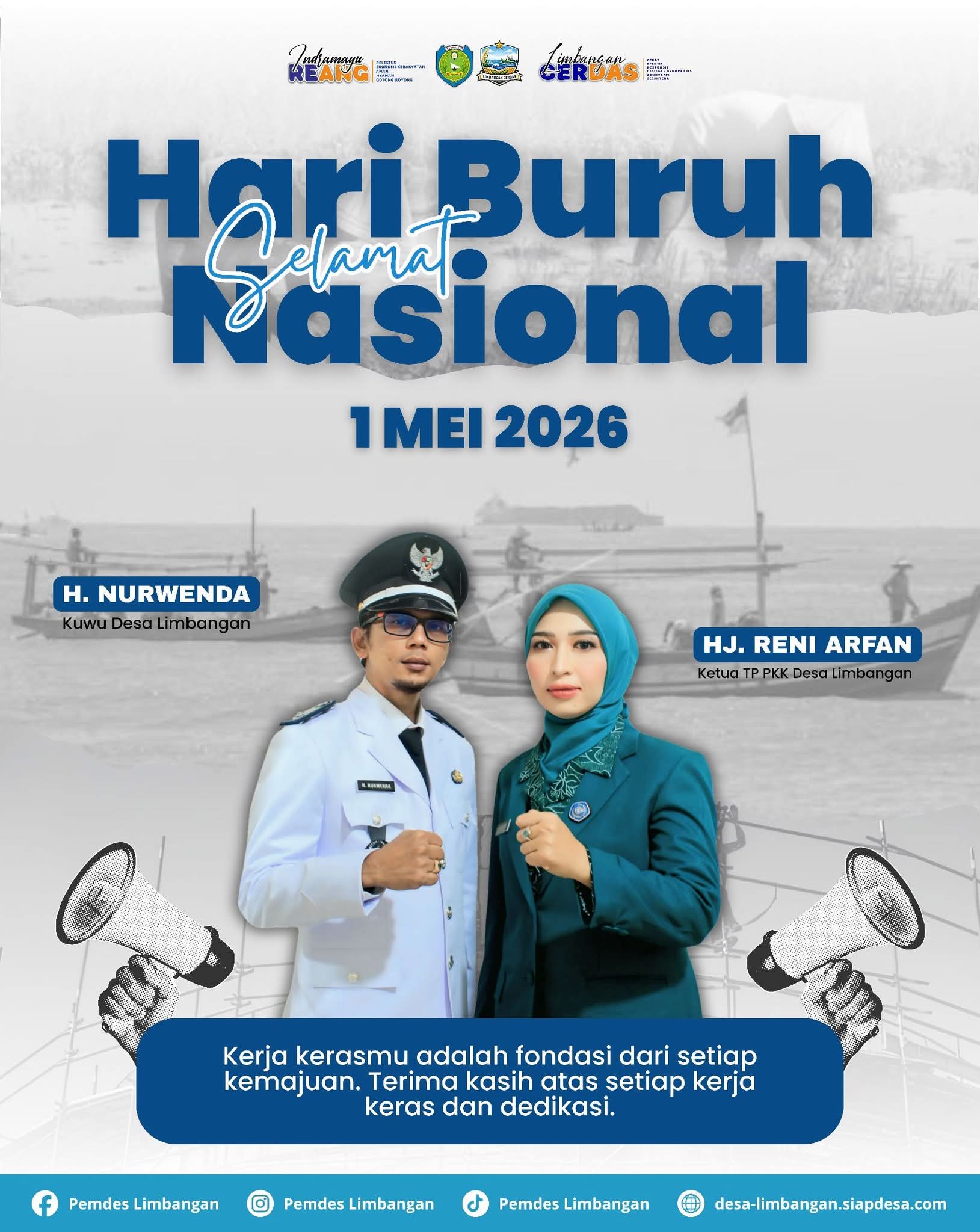 Selamat Memperingati Hari Buruh Nasional, 1 Mei 2026