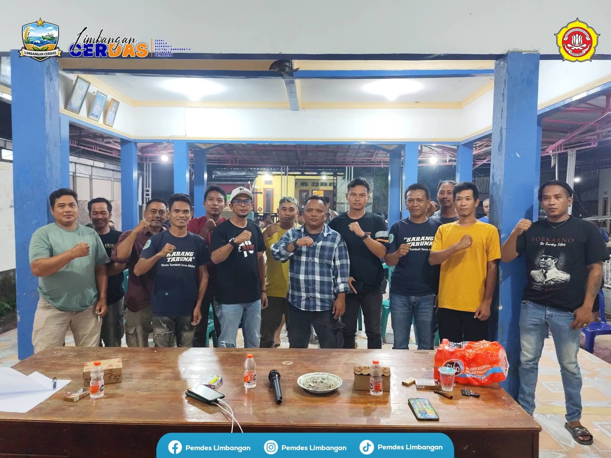 Musyawarah Pembentukan Ketua dan Pengurus Karang Taruna Desa Limbangan