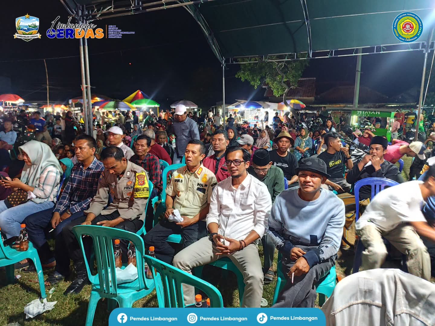 Kuwu H. Nurwenda Menghadiri Acara Syukuran Pelantikan Pengurus Karang Taruna Cerdas Berkarya Desa Limbangan