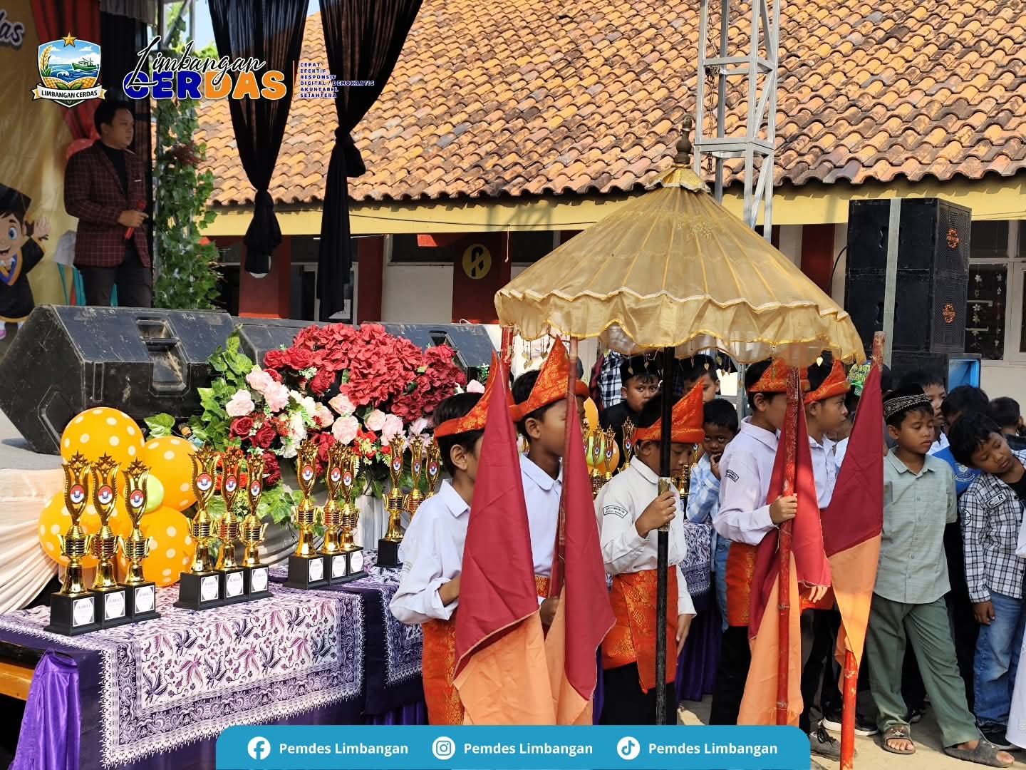 Menghadiri Undangan Acara Pelepasan Peserta Didik Kelas VI Tahun Ajaran 2025/2026 di SDN 2 Limbangan