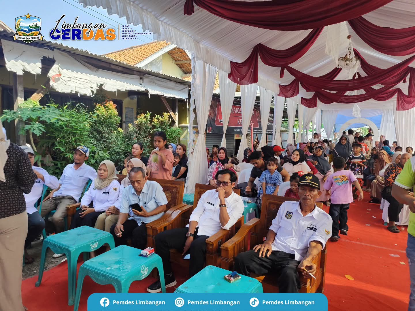Menghadiri Acara Hajatan / Khitanan Wildan Vidianto