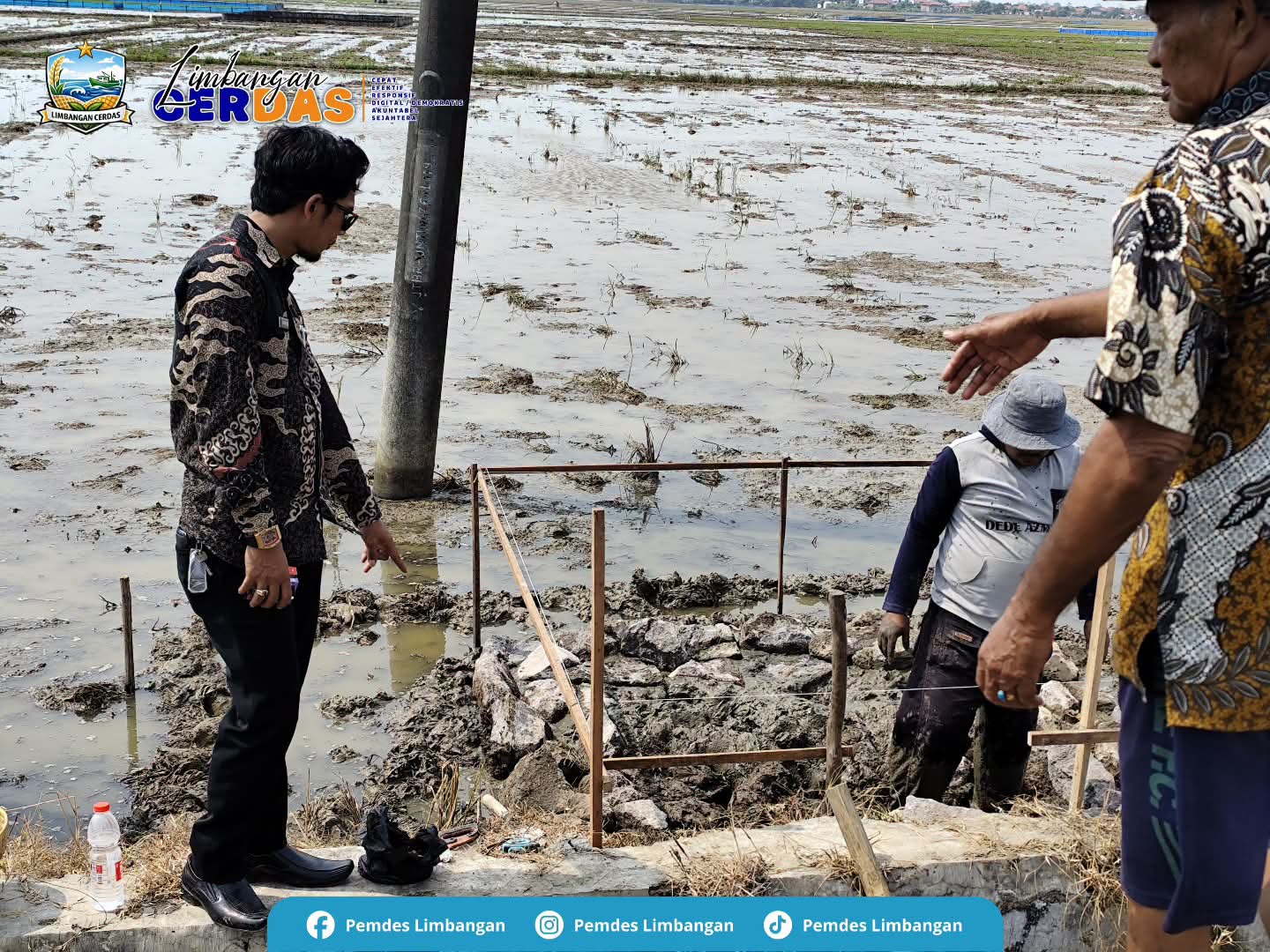 Peletakan Batu Pertama Pembangunan Irigasi Perpompaan ( Irpom )