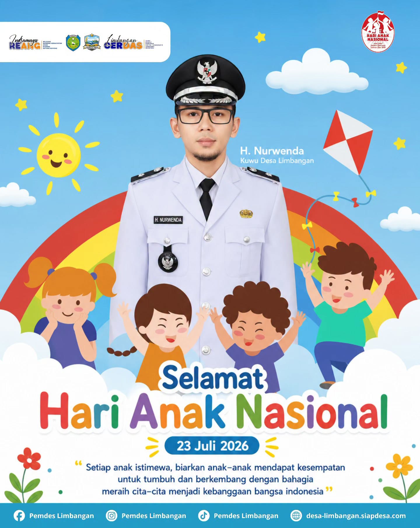 Selamat Hari Anak Nasional 2026